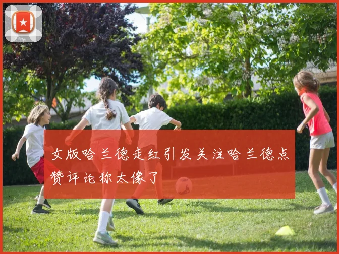 女版哈兰德走红引发关注哈兰德点赞评论称太像了